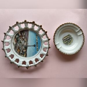 Japan Souvenir Plates lot of 2